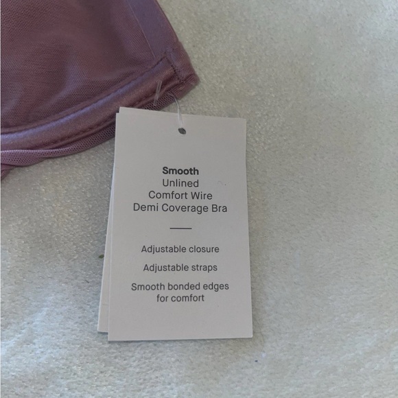 Auden Womens Bra Size 34C Unlined Demi Coverage Mesh Adjustable Straps - Picture 6 of 7